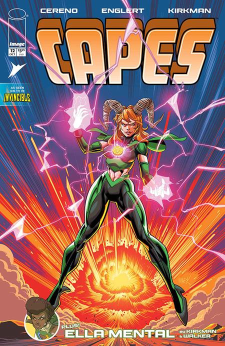 INVINCIBLE UNIVERSE CAPES #12 COVER A MARK ENGLERT