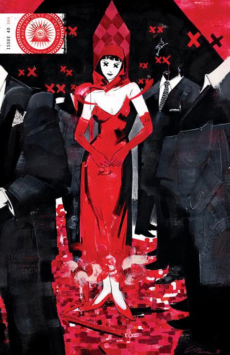 DEPARTMENT OF TRUTH #40 COVER B CATERINA MAZZEI VARIANT (MR)