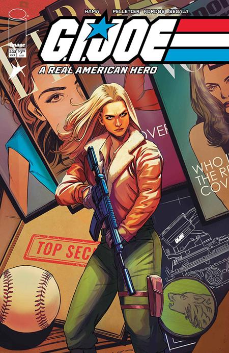 GI JOE A REAL AMERICAN HERO #333 COVER C NIMIT MALAVIA SECRET DOSSIER VARIANT