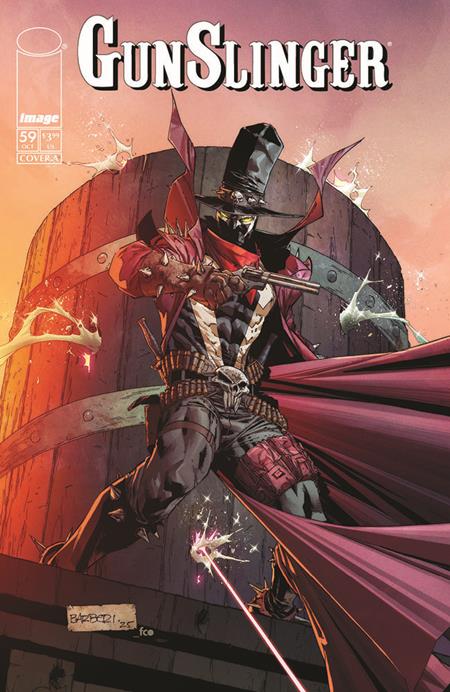 GUNSLINGER SPAWN #59 COVER A CARLO BARBERI