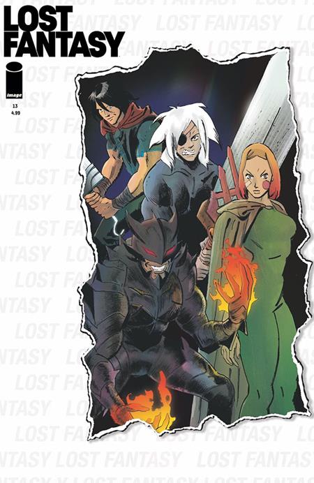 LOST FANTASY #13 COVER C ALEX DIOTTO ADVENTURER GROUP VARIANT
