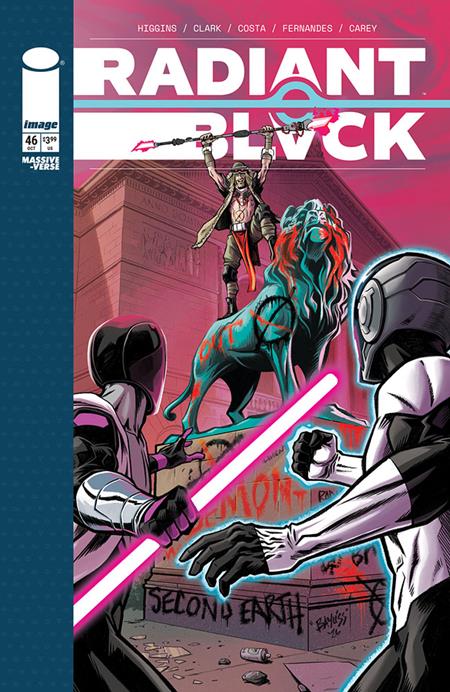 RADIANT BLACK #46 COVER A DANIEL BAYLISS