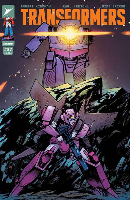 TRANSFORMERS #37 COVER B DANIEL WARREN JOHNSON & MIKE SPICER VARIANT