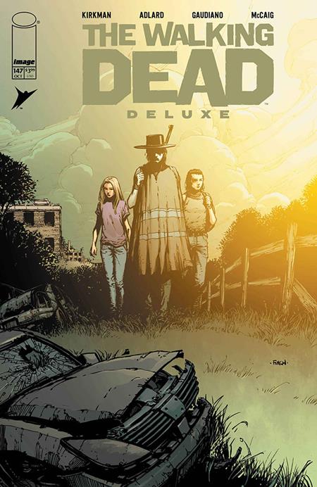 WALKING DEAD DELUXE #147 COVER A DAVID FINCH & DAVE MCCAIG (MR)