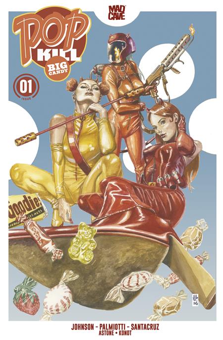 POP KILL BIG CANDY #1 (OF 4) COVER B JG JONES CARDSTOCK VARIANT (MR)