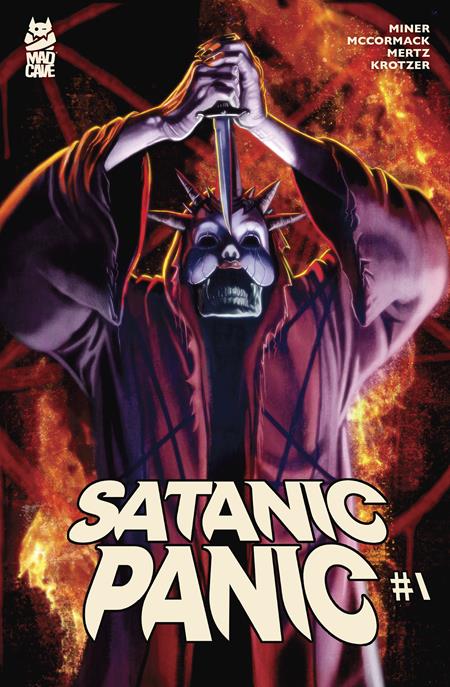 SATANIC PANIC #1 (OF 4) COVER D JUSTIN COFFEE GLOW IN THE DARK VARIANT
