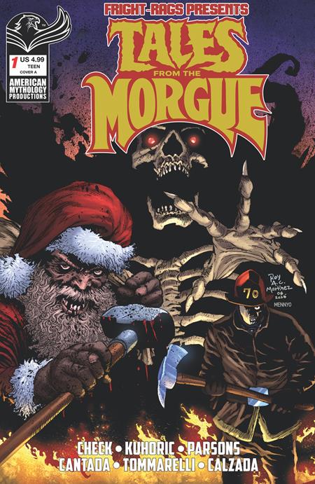 FRIGHT RAGS PRESENTS TALES FROM THE MORGUE #1 (ONE SHOT) COVER A ROY ALLAN MARTINEZ