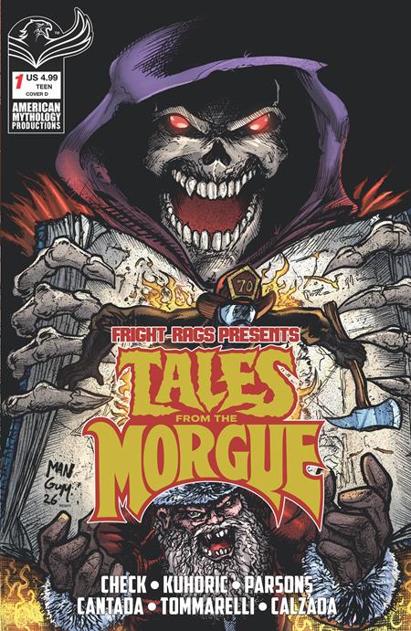 FRIGHT RAGS PRESENTS TALES FROM THE MORGUE #1 (ONE SHOT) COVER D GABRIEL MANGUM VARIANT