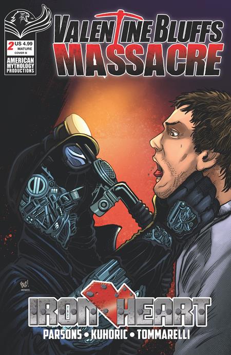 VALENTINE BLUFFS MASSACRE IRON HEART #2 (OF 2) COVER B BUZ HASSON VARIANT (MR)
