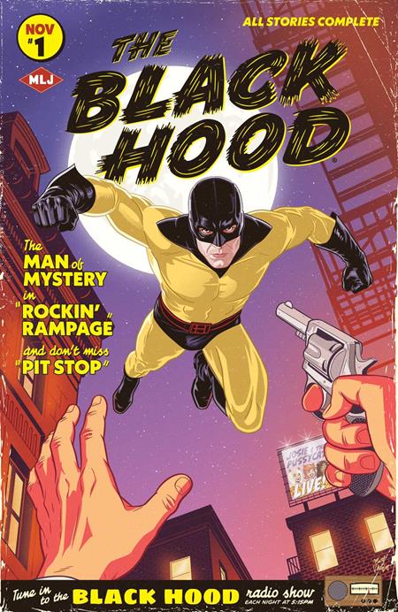 JOSIE AND THE PUSSYCATS ROCK ON (ONE SHOT) COVER B MATT TALBOT BLACK HOOD VARIANT
