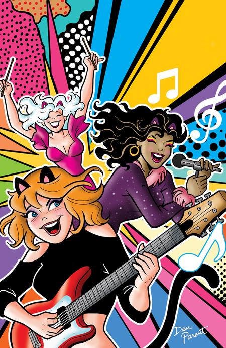 JOSIE AND THE PUSSYCATS ROCK ON (ONE SHOT) COVER D DAN PARENT FOIL FULL ART VARIANT