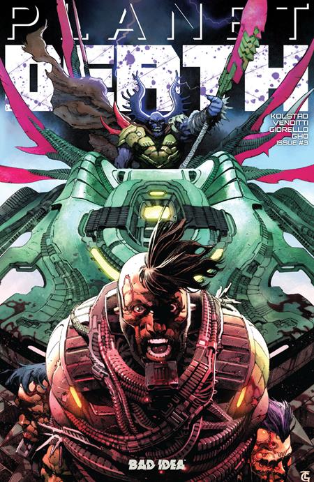 PLANET DEATH #3 (OF 4) COVER A TOMAS GIORELLO