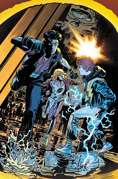 LEGION OF SUPER-HEROES #3 COVER B CHRIS SAMNEE CARD STOCK VARIANT