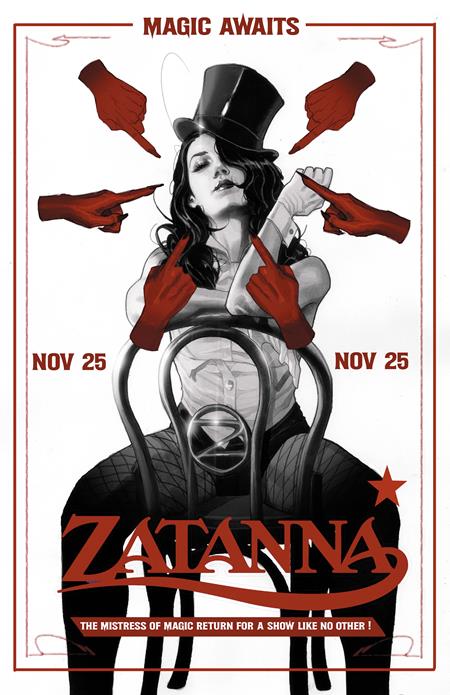ZATANNA (2026) #8 COVER B JOSHUA SWAY SWABY CARD STOCK VARIANT