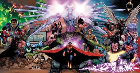 ABSOLUTE SUPERMAN #25 COVER A RAFA SANDOVAL GATEFOLD TRIPTYCH
