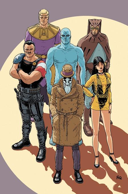 BATMAN #15 COVER F FRANK QUITELY WATCHMEN 40TH ANNIVERSARY CARD STOCK VARIANT