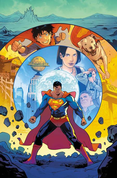SUPERMAN #44 COVER F RAFAEL PEREZ CARD STOCK VARIANT