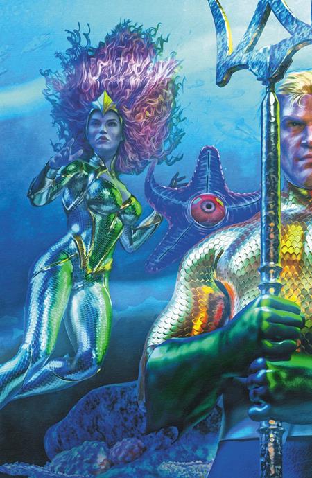EMPEROR AQUAMAN #23 COVER B MARK SPEARS LEFT CONNECTING CARD STOCK VARIANT
