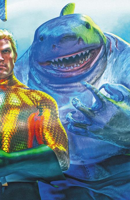 EMPEROR AQUAMAN #23 COVER C MARK SPEARS RIGHT CONNECTING CARD STOCK VARIANT