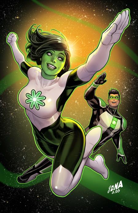 GREEN LANTERN #41 COVER B DAVID NAKAYAMA CARD STOCK VARIANT (GREEN LANTERN FIRST LIGHT)