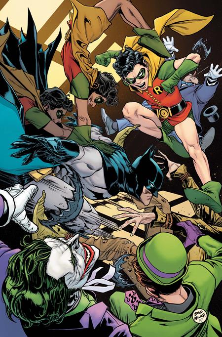 BATMAN & ROBIN YEAR ONE DYNAMIC DUOS #4 (OF 12) COVER B BRAD WALKER CARD STOCK VARIANT