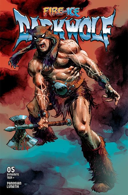 FIRE AND ICE DARKWOLF #5 COVER A DAN PANOSIAN