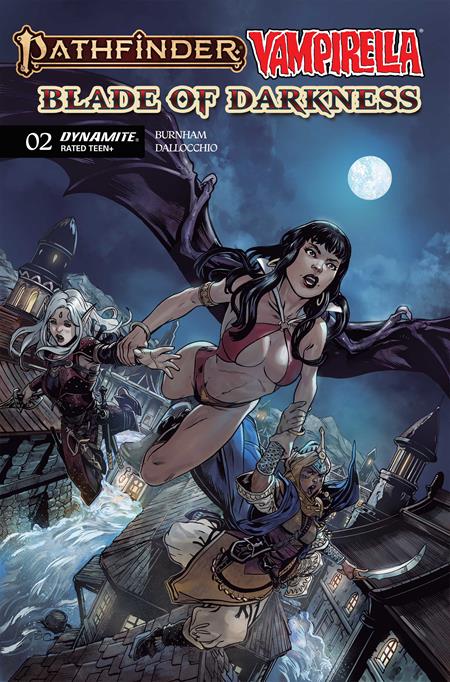 PATHFINDER VAMPIRELLA BLADE OF DARKNESS #2 COVER A STEVEN CUMMINGS