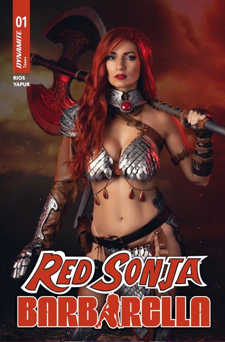 RED SONJA BARBARELLA #1 COVER D COSPLAY IVY RED SONJA VARIANT