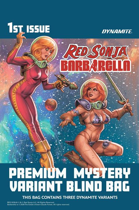 RED SONJA BARBARELLA #1 COVER K PREMIUM MYSTERY BLIND BAG VARIANT