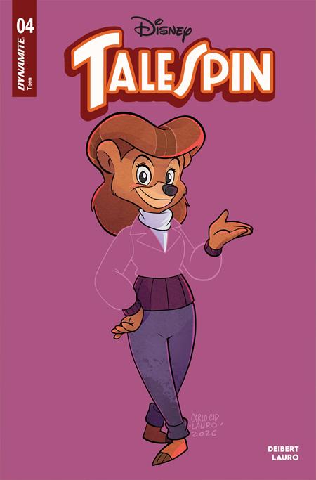 TALESPIN #4 COVER C CARLO LAURO COLOR BLEED VARIANT