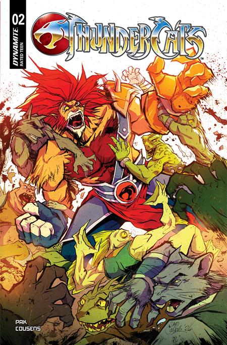THUNDERCATS (2026) #2 COVER B DAVID COUSENS VARIANT