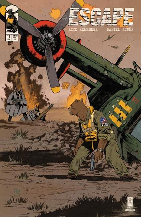 ESCAPE #11 COVER B VLAD LEGOSTAEV VARIANT