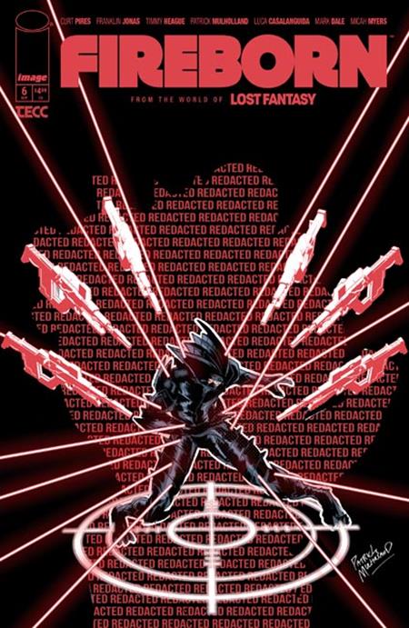 FIREBORN #6 COVER C PATRICK MULHOLLAND VILLAIN VARIANT