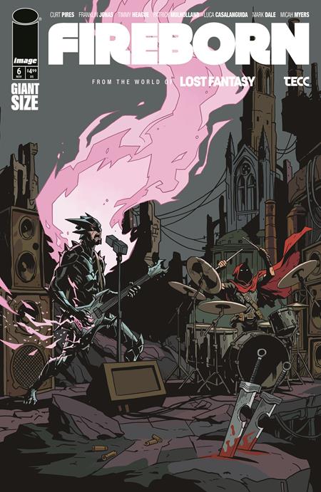 FIREBORN #6 COVER E EMMANUEL GERVASONI CARDSTOCK CONCERT VARIANT