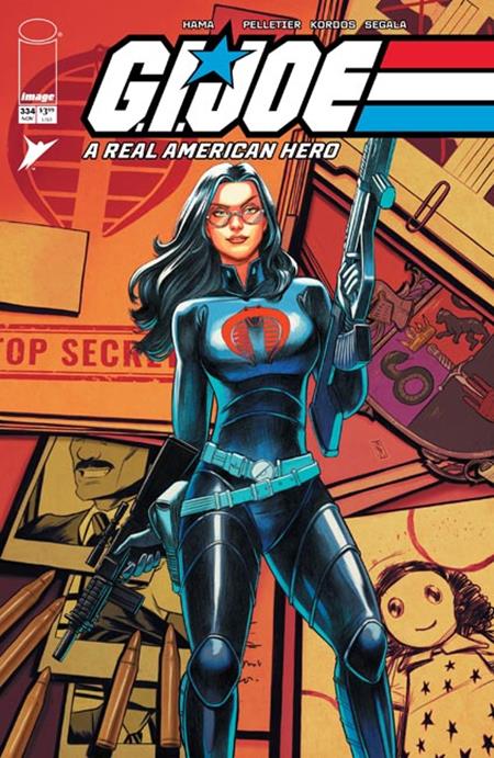 GI JOE A REAL AMERICAN HERO #334 COVER C NIMIT MALAVIA SECRET DOSSIER VARIANT
