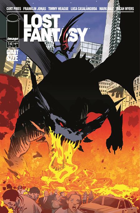 LOST FANTASY #14 COVER A LUCA CASALANGUIDA