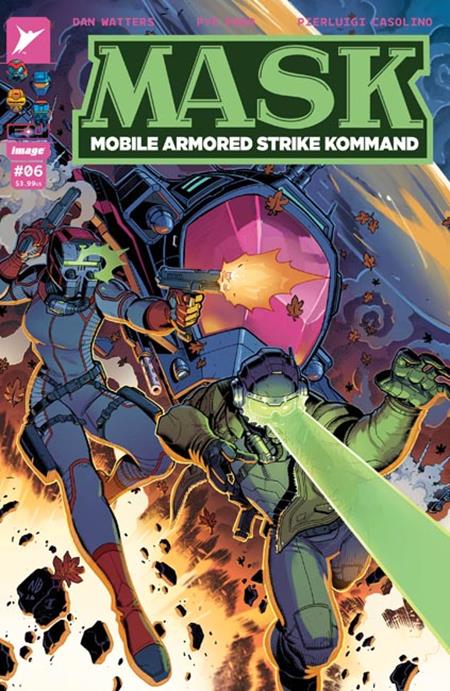 MASK #6 COVER C NICK BRADSHAW & JIM CHARALAMPIDIS VARIANT