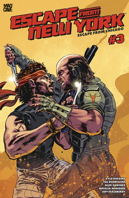 ESCAPE FROM NEW YORK ESCAPE FROM CHICAGO #3 COVER A STEPHEN MOONEY