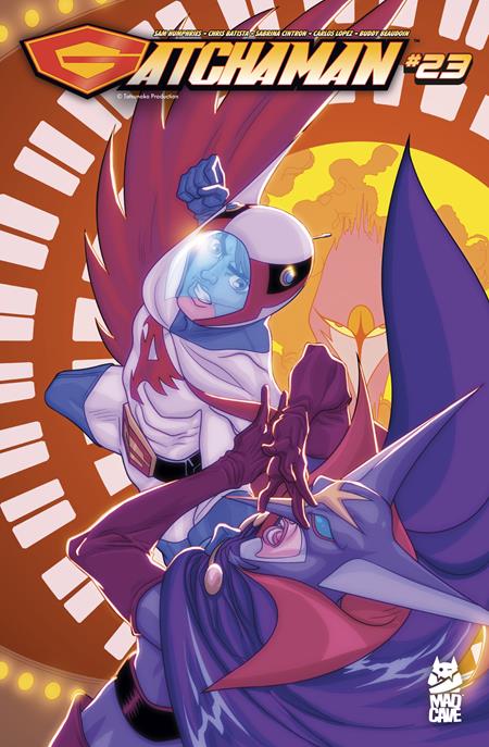 GATCHAMAN #23 COVER A CHRIS BATISTA SABRINA CINTRON