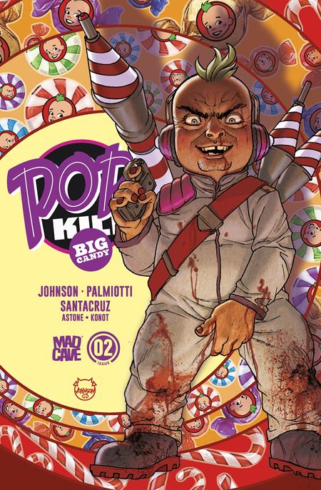 POP KILL BIG CANDY #2 (OF 4) COVER E DAVE JOHNSON CARDSTOCK FOIL VARIANT (MR)