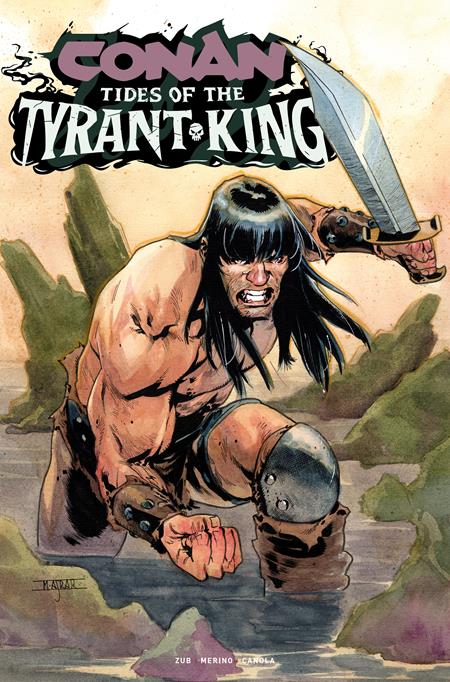 CONAN THE BARBARIAN TIDES OF THE TYRANT KING #3 (OF 4) COVER A MAHMUD ASRAR (MR)