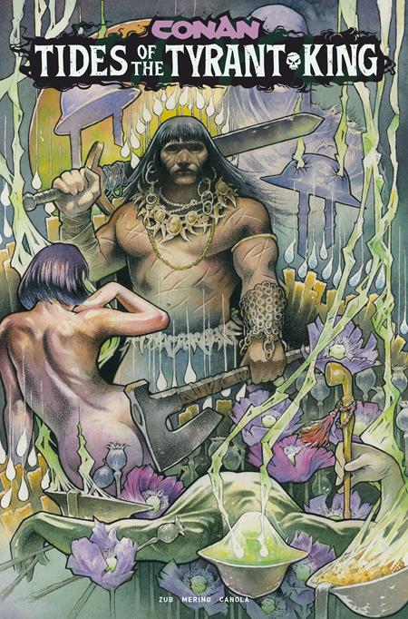 CONAN THE BARBARIAN TIDES OF THE TYRANT KING #3 (OF 4) COVER D JOHN BAIZLEY VARIANT (MR)
