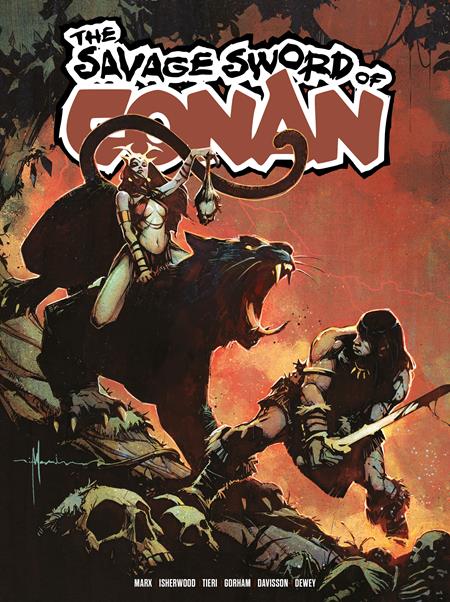 SAVAGE SWORD OF CONAN #17 COVER B NICK MARINKOVICH VARIANT (MR)