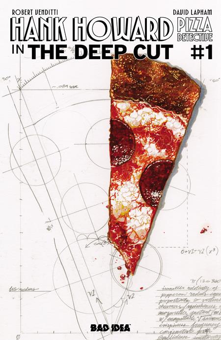 HANK HOWARD PIZZA DETECTIVE THE DEEP CUT #1 (ONE SHOT) COVER B PIZZA BY RYAN SOOK VARIANT