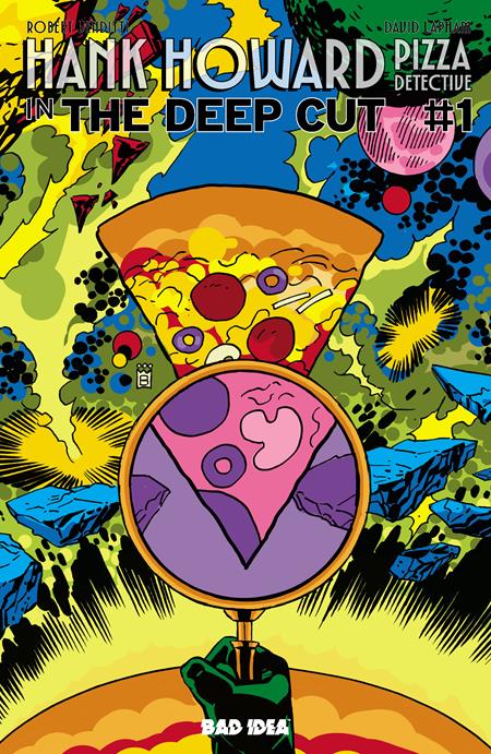 HANK HOWARD PIZZA DETECTIVE THE DEEP CUT #1 (ONE SHOT) COVER E PIZZA BY MARK BUCKINGHAM VARIANT