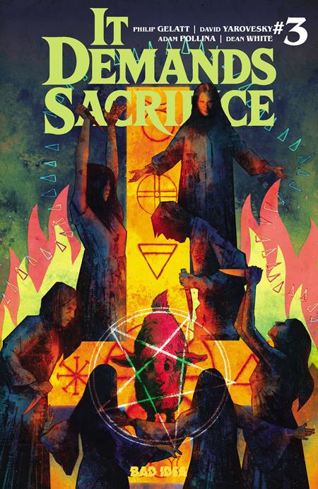 IT DEMANDS SACRIFICE #3 (OF 4) COVER B RYAN QUACKENBUSH VARIANT