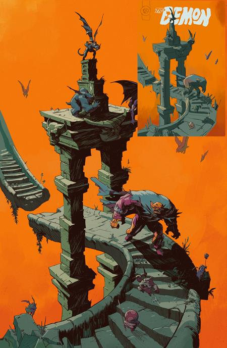 DEMON #3 COVER D STEPHEN GREEN CARD STOCK VARIANT