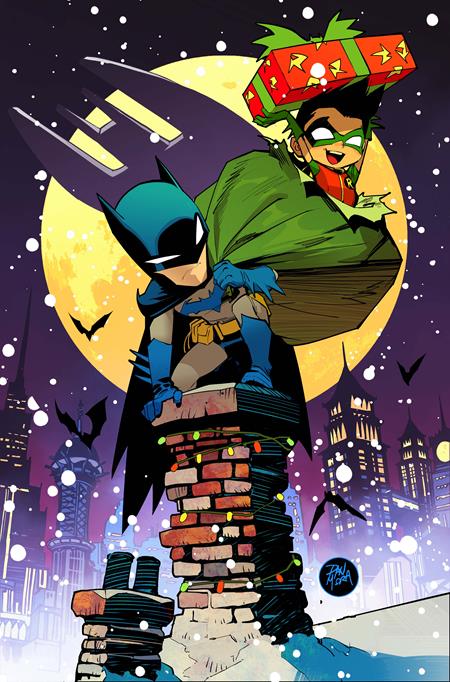 BATMAN #16 COVER F DAN MORA HOLIDAY CARD STOCK VARIANT