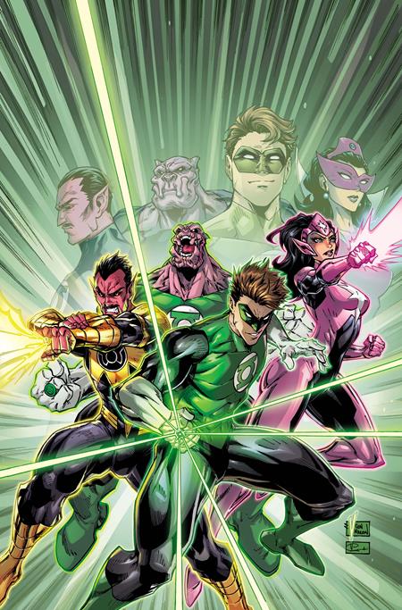 TALES OF THE GREEN LANTERN CORPS TRAINING DAY #1 (ONE SHOT) COVER A V. KEN MARION