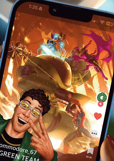 NEW TITANS #42 COVER A TAURIN CLARKE